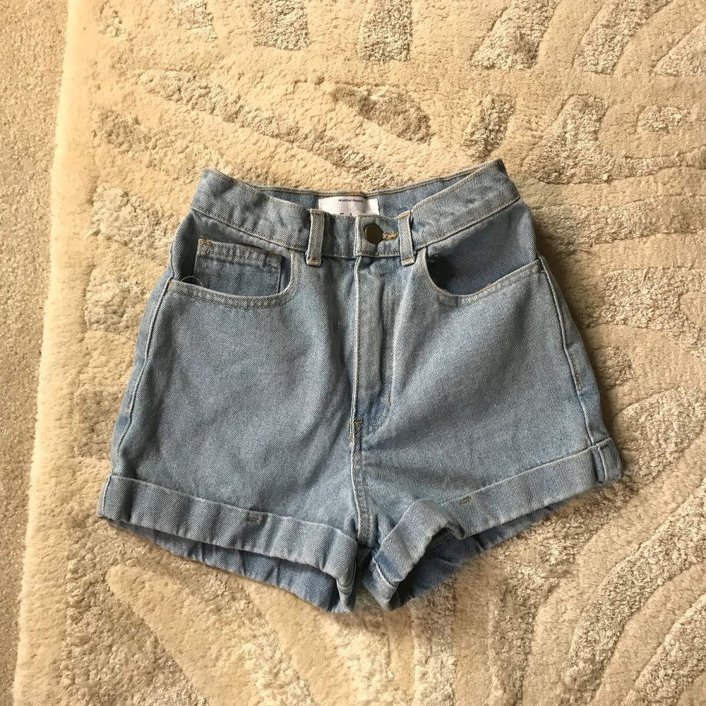 American Apparel Jeans Shorts Size 25